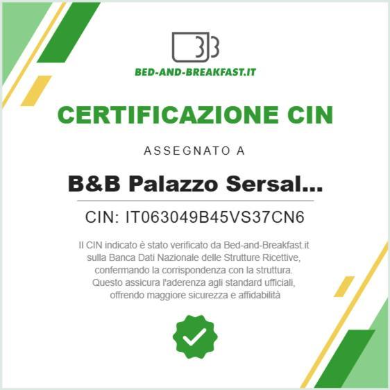 B&B Palazzo Sersale Napoli Экстерьер фото
